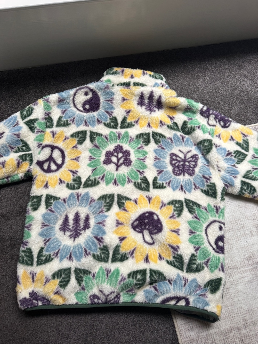 Parks Project Women’s Nature in Bloom Fleece Multicolor Full Zip Jacket S - Picture 3 of 3